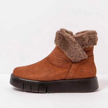 Art Lederstiefeletten 1346 braun