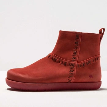 Art Schnürstiefel 1911 NOBUCK-W coral rhodes