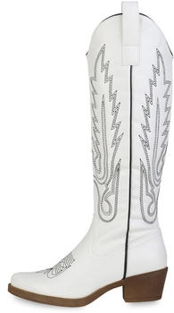 VAN HILL Cowboystiefel Stickereien Spitz 839569 weiß VAN HILL Cowboystiefel Stickereien Spitz 839569 weiß