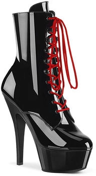 Pleaser Plateaustiefeletten schwarz Lack KISS-1020-1 Pleaser Plateaustiefeletten schwarz Lack KISS-1020-1