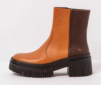 Art Lederstiefeletten 1374 braun