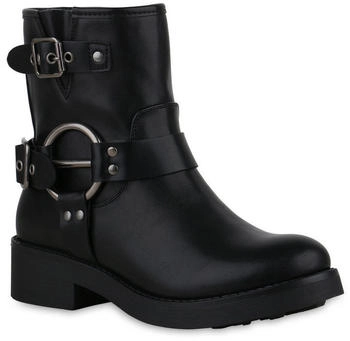 VAN HILL 840843 Bikerboots schwarz VAN HILL 840843 Bikerboots schwarz
