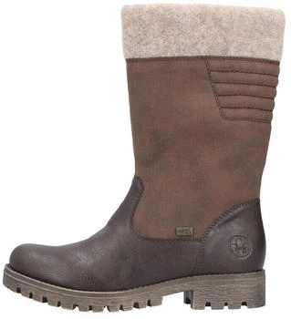 Rieker Damen Stiefel havanna tabak wood