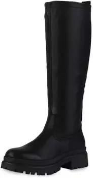 VAN HILL Plateaustiefel Schwarz 839544