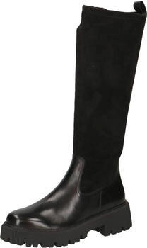 Caprice Leder Textil Stiefel schwarz