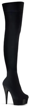 Pleaser DELIGHT-3002 Damen schwarz