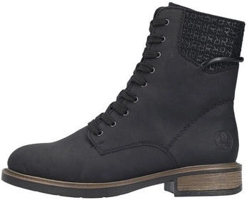 Rieker 71460 Schnürstiefel schwarz