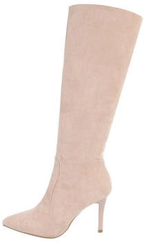 Ital Design Elegante High-Heel- 85080881 Pfennig- Stilettoabsatz beige