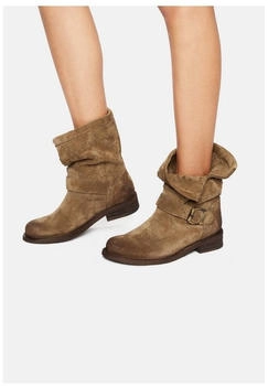 Felmini Stiefel Veloursleder stone