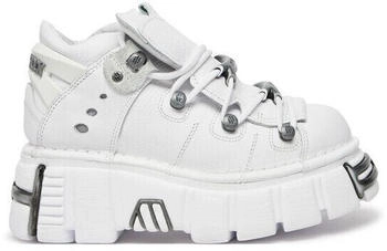 New Rock Schnürstiefel M-106N-S18 weiß