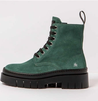 Art Lederstiefeletten 1953S Seidenwildleder alpine amberes 11953S1UM003 0G3