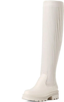 Dream Pairs Over-The-Knee-Stiefel gestrickter Schaft