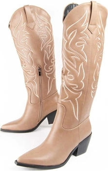 Montevita Absatzstiefel Botarey beige
