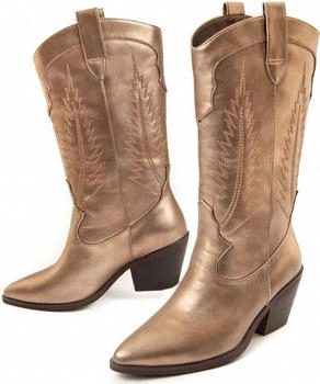 Montevita Stiefel Absatz Tejan2 golden