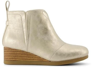 TOMS Shoes Clare blush crackle foil