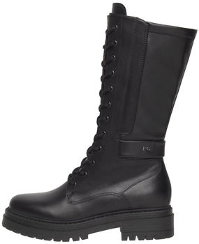 Nero Giardini Leather/Synthetic Lace-up Boots schwarz
