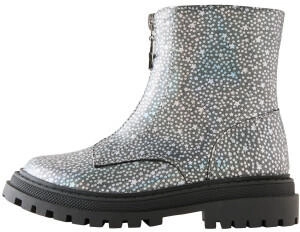 Next Fashion Boots (Wide Fit) schwarz/silber