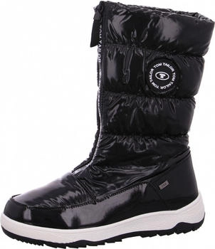 Tom Tailor Snowboots schwarz/weiß