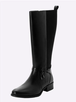 Sheego Wide Shaft Boots schwarz