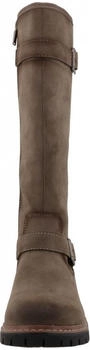 Tom Tailor Boots with Buckles taupe