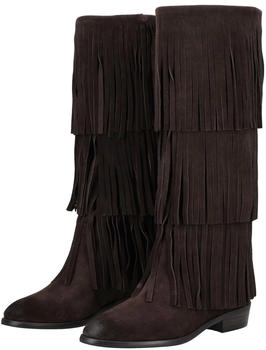 Steve Madden Suede Leather Biker Boots