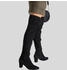 Lascana Overknee Boots Slouchy Boots schwarz