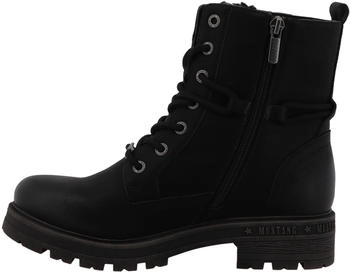 MUSTANG Darleen Winter Boots Lace-up Boots with Profiled Sole schwarz