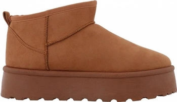 Tom Tailor Slip-on/Zip Ankle Boot Warm Lining braun