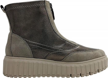 Jana Shoes Ankle Boot Flexible Sole grey comb
