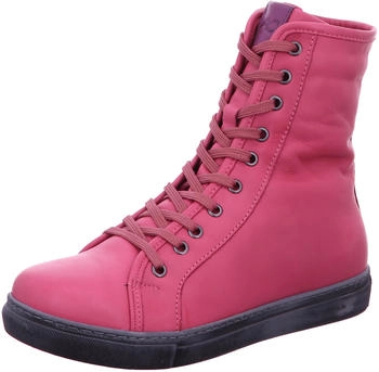 Andrea Conti Lace-up Boots hot pink/pflaumen