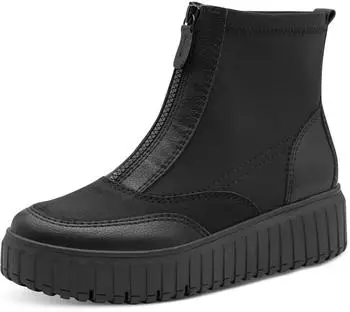 Jana Shoes Stiefelette Flexible Laufsohle schwarz