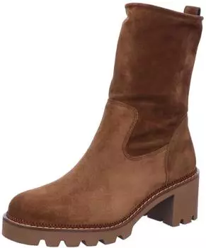 Paul Green Leather Boots braun