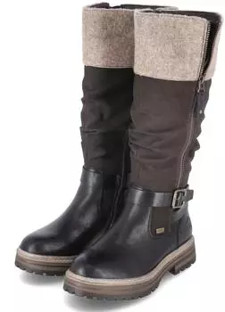 Rieker Boots 93092-90 Rieker-TEX schwarz/braun