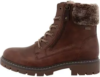 Tom Tailor Lace-up Ankle Boot Warm Lining (4290830020) braun