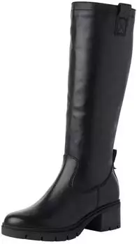 Tamaris Long Shaft Boots with Touch it Feature schwarz