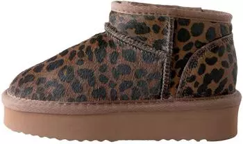 Next Fashion Water-repellent, lined suede boots braun/schoko