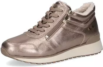 Caprice Wedge Sneaker taupe-metallic
