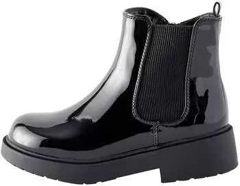 Next Fashion Boots black patent