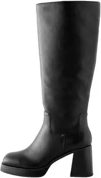 Next Fashion Forever Comfort® Knee-High Heeled Boots schwarz
