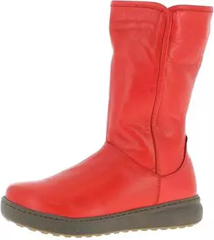 Andrea Conti Boots comfortable warmly lined rot