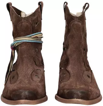 Felmini Ankle Boot Suede Leather kastanienbraun