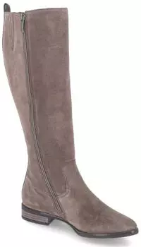 Paul Green Boots Suede Leather mokka