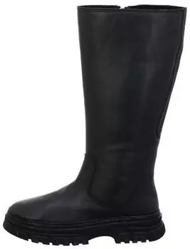 Gemini Women's Boots Plateau Shaft made of Leather with loose Insoles (390005-02) schwarz