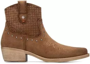 Refresh Casual Ankle Boots kamel/braun