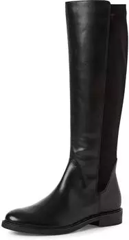 Marco Tozzi Boots Leather/Textile schwarz
