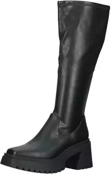 Steve Madden Faux Leather Boot schwarz