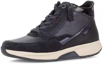 Gabor Women's Lace-Up Boots (0804.01) dark blue micro