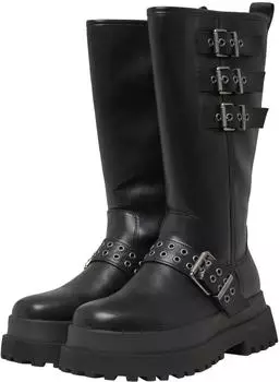 Buffalo PLUTO MB RIV - VEGAN NAPPA Boots schwarz
