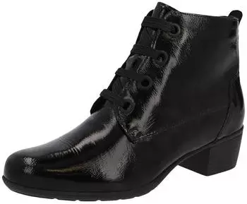 Solidus Kerry Leather Boot KNAUTSCHLACK schwarz