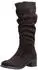 Rieker Classic Boot with Slouchy Shaft and Block Heel braun